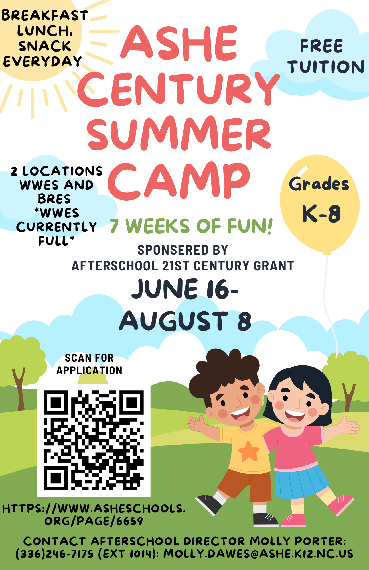 Summer Camp Flyer