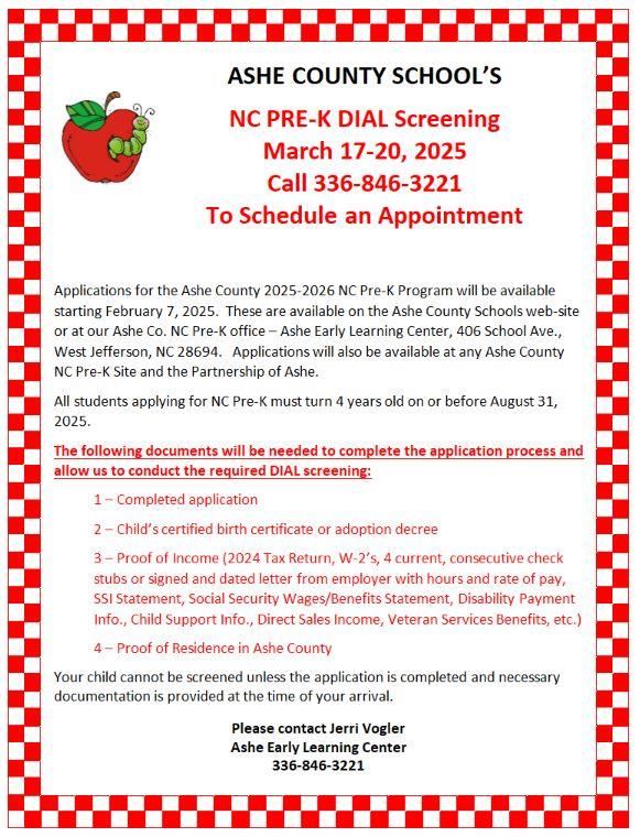Dial Screening Poster