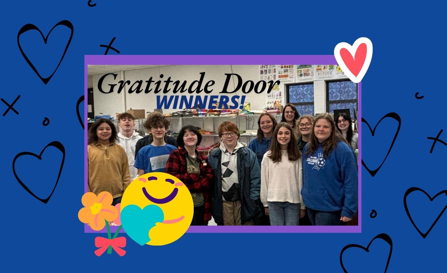 Gratitude Door Winners